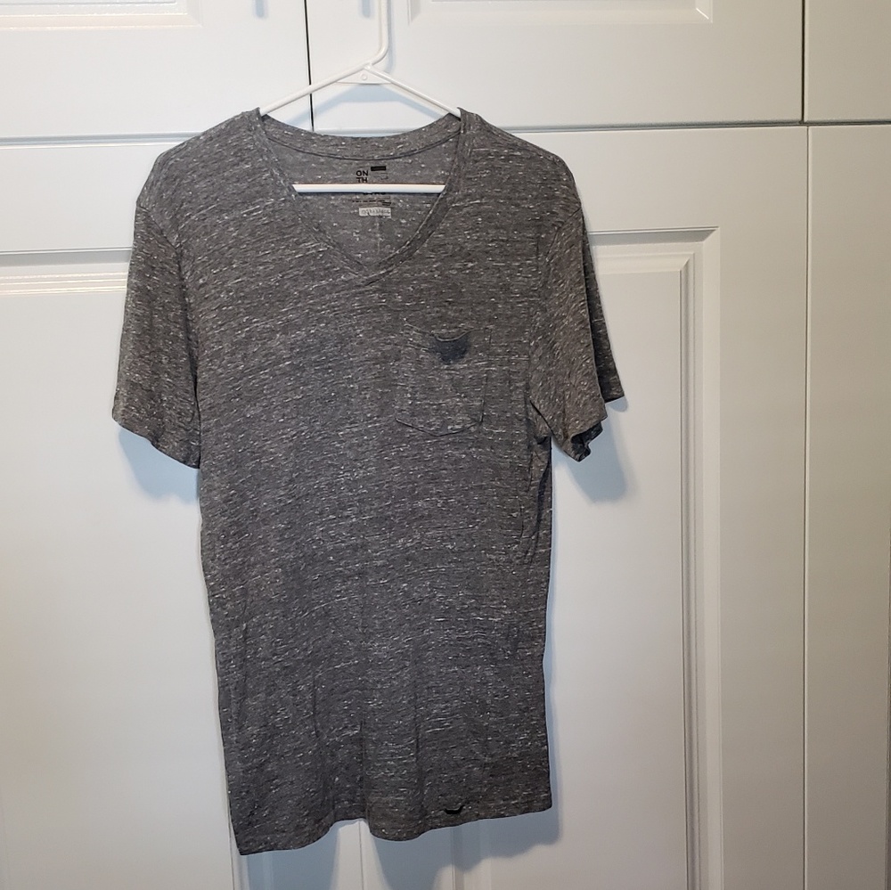 Heather gray short sleeve